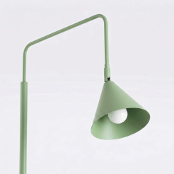 Lampa podłogowa NOX szałwiowa SL.2591