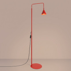 Lampa podłogowa NOX czerwona SL.2593