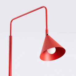 Lampa podłogowa NOX czerwona SL.2593