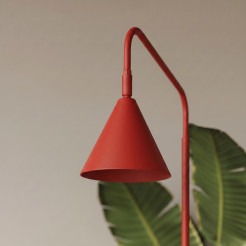 Lampa podłogowa NOX czerwona SL.2593