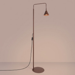Lampa podłogowa NOX brązowa SL.2594