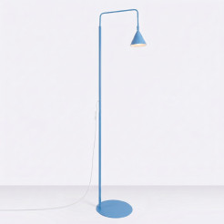 Lampa podłogowa NOX błękitna SL.2595