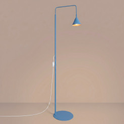 Lampa podłogowa NOX błękitna SL.2595