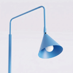 Lampa podłogowa NOX błękitna SL.2595