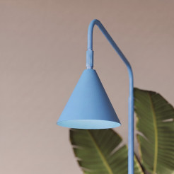Lampa podłogowa NOX błękitna SL.2595