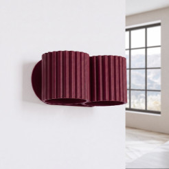 Kinkiet AURA 2 burgund G9 SL.2604