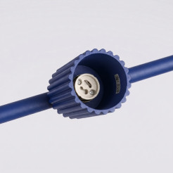 Żyrandol KARBON 4 ultramaryna SL.2717