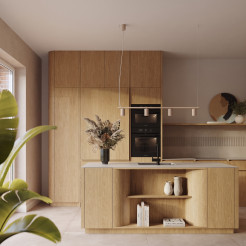 Żyrandol KARBON 4 taupe SL.2718