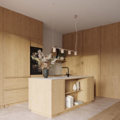 Żyrandol KARBON 4 taupe SL.2718