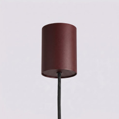Żyrandol KARBON 4 burgund SL.2719