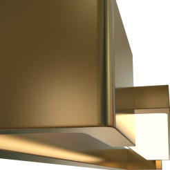 MAXLIGHT W0318 KINKIET FLINK ZŁOTY 45 cm  IP44