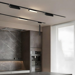 Reflektor Slim Fizz 12W LED CCT czarny LP-626-MAG SLIM 12W CCT BK