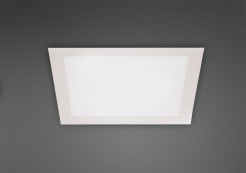 MAXLIGHT H0053 PANELLED SQUARE 17x17 cm PODTYNKOWY, 15W