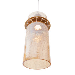 MAXLIGHT P0602 LAMPA WISZĄCA SIGNATURE B AMBER GLASS
