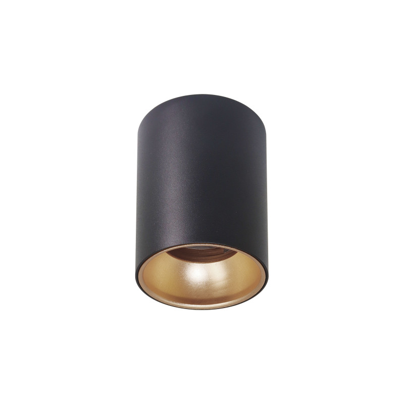 Tuba lampa sufitowa czarny+złoty 1x15W GU10 7/10 2248745