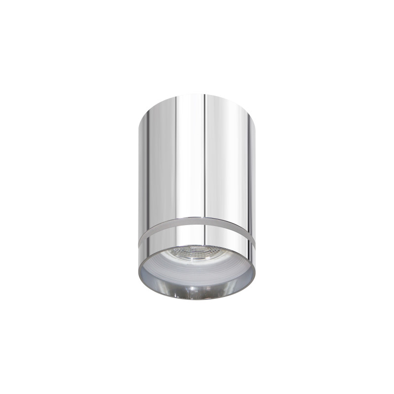 Tuba lampa sufitowa chromowy 1x15W GU10 7/11 z ringiem akrylowym 2248783