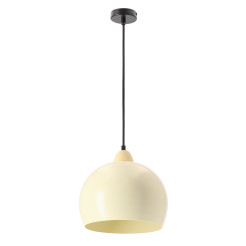 Monroe lampa wisząca 1x60W E27 klosz maślany 31-47854