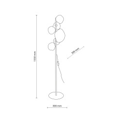 NEBIA SABIA LAMPA PODŁGOWA 6XG9 16239