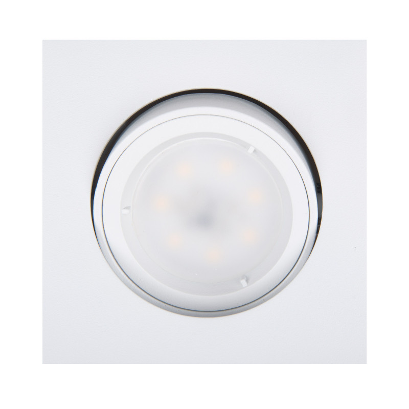 MAXLIGHT H0039 OPRAWA WPUSTOWA FINE KWADRATOWA BIAŁA