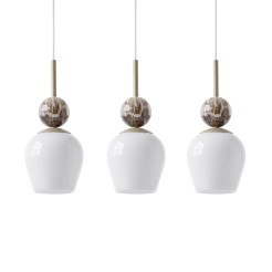 Lampa wisząca Carrara 3xE14 MLP2809
