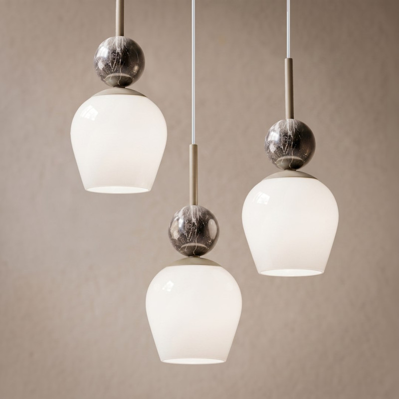 Lampa wisząca Carrara (koło) 3xE14 MLP2810