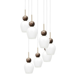 Lampa wisząca Carrara 7xE14 MLP2811
