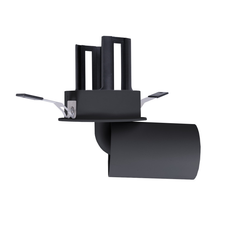 MAXLIGHT H0131 LAMPA SUFITOWA HALO F BLACK PODTYNKOWA


