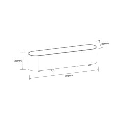 Reflektor Slim Lumo 6W LED CCT czarny LP-646-MAG SLIM 6W CCT BK