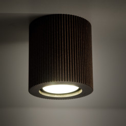 EVE CORTE WOOD ORZECH LAMPA SUFITOWA 1XGU10 11778