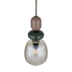 ZEN NEW BROWN BOTTI COGNAC LAMPA WISZĄCA 1XE14 11875