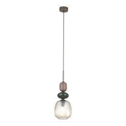 ZEN NEW BROWN BOTTI COGNAC LAMPA WISZĄCA 1XE14 11875