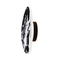 MAXLIGHT W0391 KINKIET MARBLES 6W CZARNY