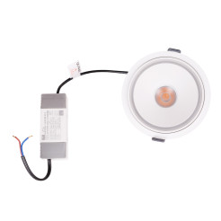 MAXLIGHT H0139 LAMPA WPUSTOWA VECTOR 10W BIAŁA
