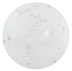 FLORAL PLAFON 30 1X10W LED 4000K TRANSPARENTNY 13-73242