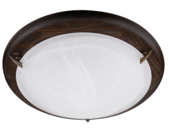 DUNA PLAF 36 2X60W E27 WENGE ALABASTER 14-98255