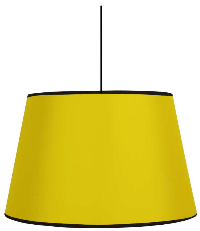 PABLO ZWIS 40 1X60W E27 ŻÓŁTY (ABAŻUR 77-10698+LINKA 85-10629) 31-16690