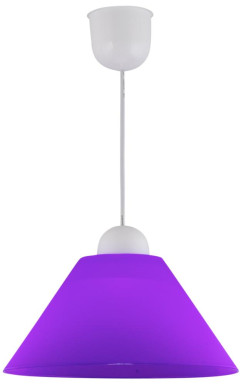 FAMA LAMPA WISZĄCA PLASTIK E27 1X60W FIOLET 31-19885