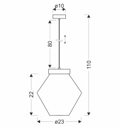BRELS lampa wisząca czarny z efektem drewna 1x40 E27 klosz zielony 31-45317