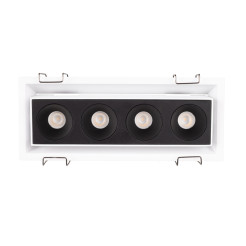 MAXLIGHT H180.04 OPRAWA WPUSTOWA MODULAR, DO SKOMPLETOWANIA Z MODUŁEM HM180 I TRAFO HT180







