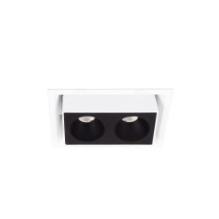 MAXLIGHT H180.02 OPRAWA WPUSTOWA MODULAR, DO SKOMPLETOWANIA Z MODUŁEM HM180 I TRAFO HT180





