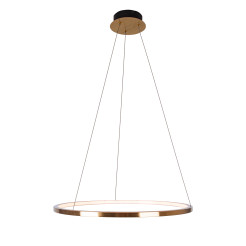 MAXLIGHT P0493 LAMPA WISZĄCA QUEEN  Ø 50 cm ZŁOTO SZCZOTKOWANE
