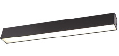 MAXLIGHT C0190 LAMPA SUFITOWA LINEAR BLACK 18W 3000K
