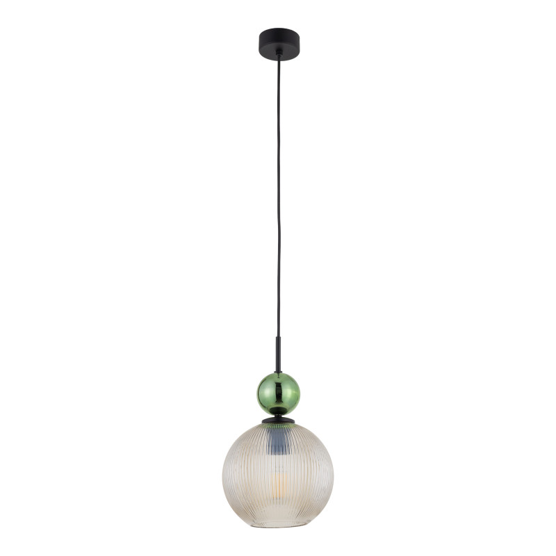 SOPHIA BIG GREEN COGNAC LAMPA WISZĄCA 1XE27 10930