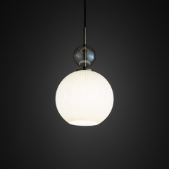 SOPHIA BIG COGNAC WHITE LAMPA WISZĄCA 1XE27 10931