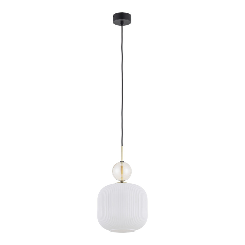 SOPHIA BIG COGNAC WHITE LAMPA WISZĄCA 1XE27 11373