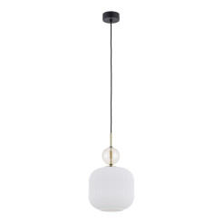 SOPHIA BIG COGNAC WHITE LAMPA WISZĄCA 1XE27 11373