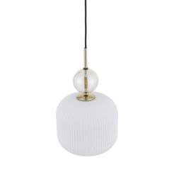 SOPHIA BIG COGNAC WHITE LAMPA WISZĄCA 1XE27 11373