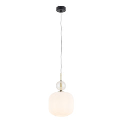 SOPHIA BIG COGNAC WHITE LAMPA WISZĄCA 1XE27 11373