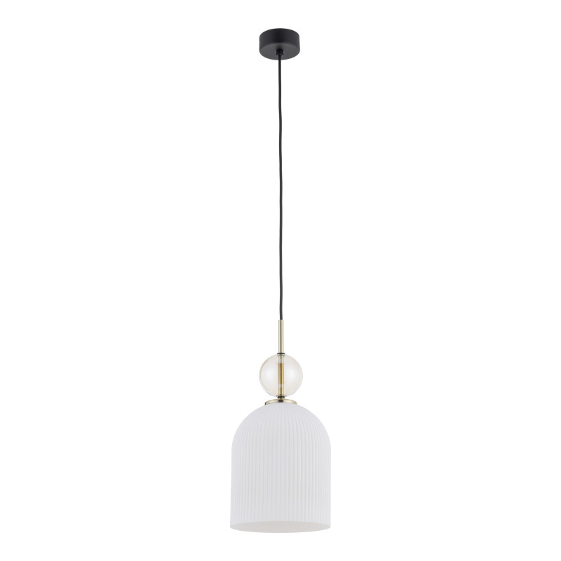 SOPHIA BIG COGNAC WHITE LAMPA WISZĄCA 1XE27 11374