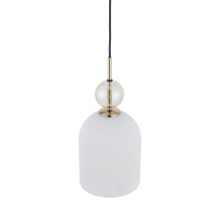 SOPHIA BIG COGNAC WHITE LAMPA WISZĄCA 1XE27 11374